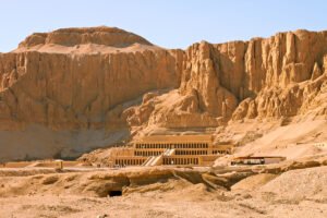 Ancient Hatshepsut Temple complex in Luxor Egypt