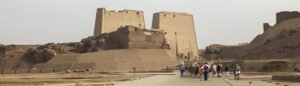 Kom Ombo Temple along the Nile River bank