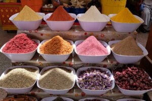 Egyptian traditional food falafel breakfast